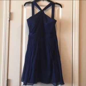 J. Crew silk chiffon dress